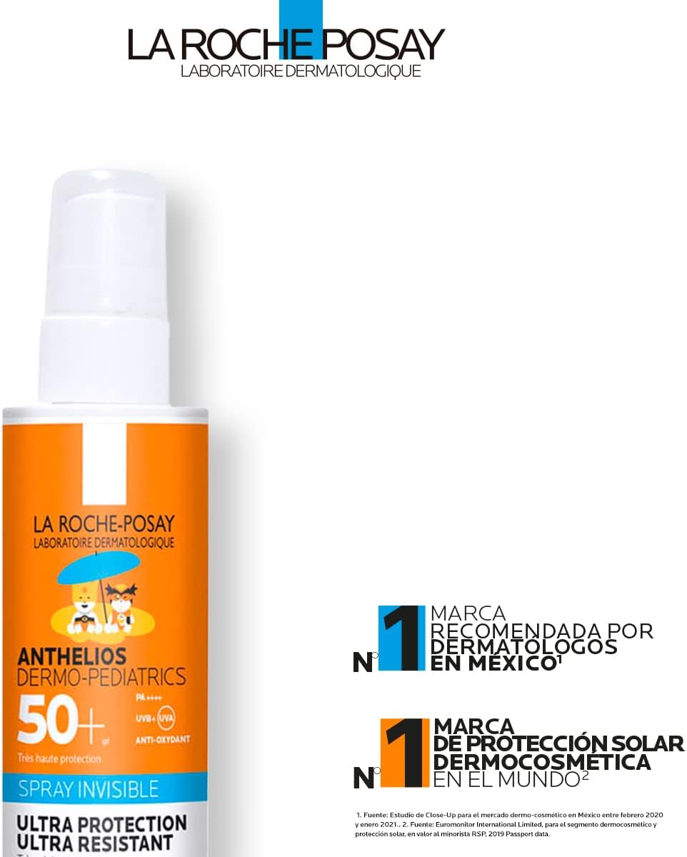 La Roche Posay Spray Anthelios Invisible Dermo Pediatrics SPF 50+ 200 Ml