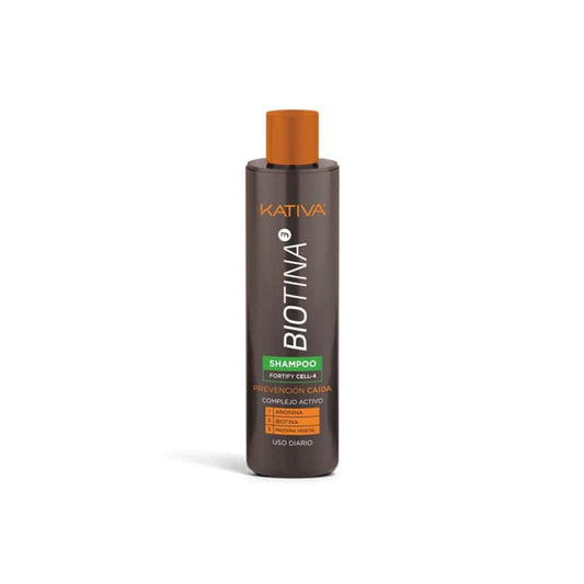 Shampoo Prevención Caída Kativa Biotina 250 Ml