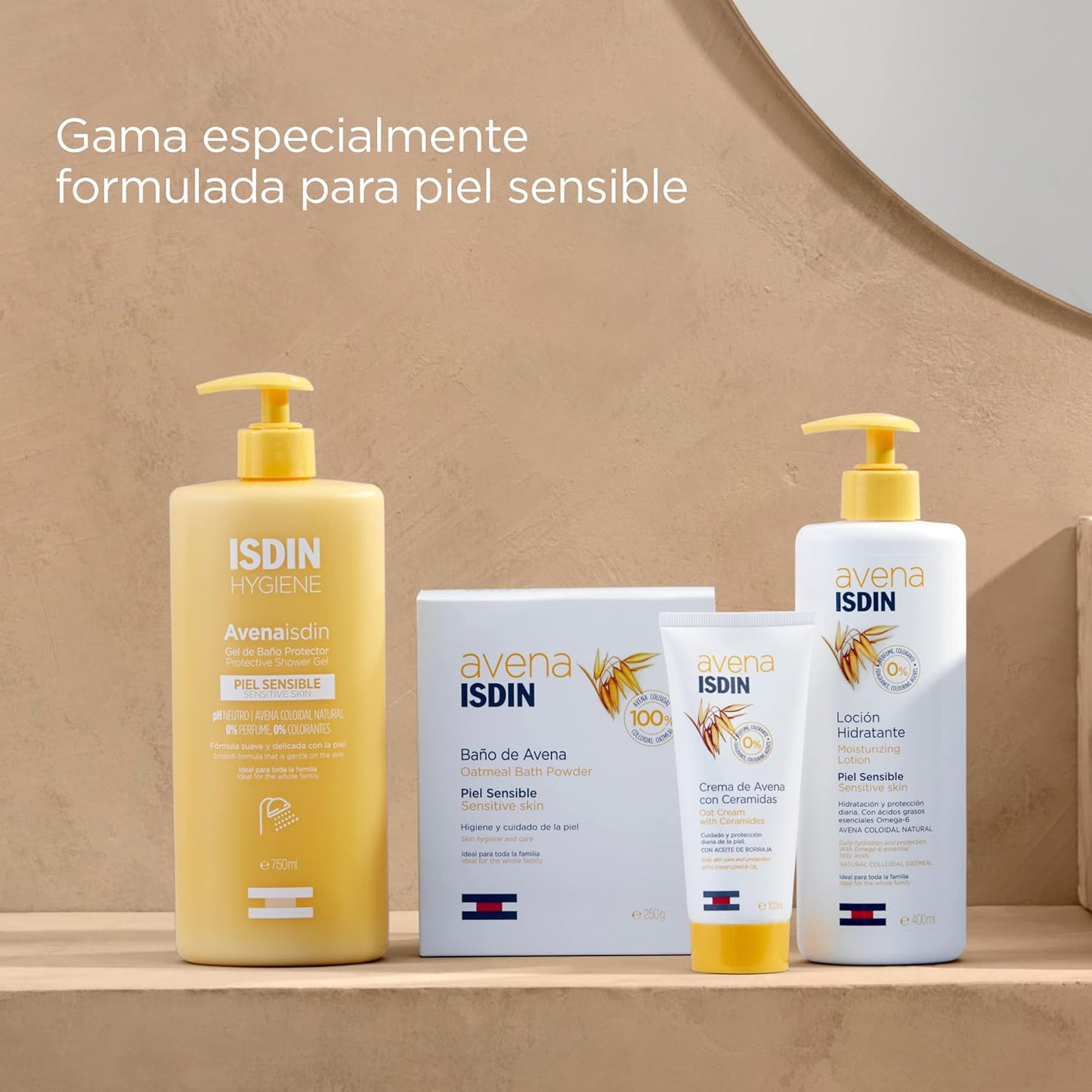 Isdin Avena Gel De Baño Protector Piel Sensible750 Ml