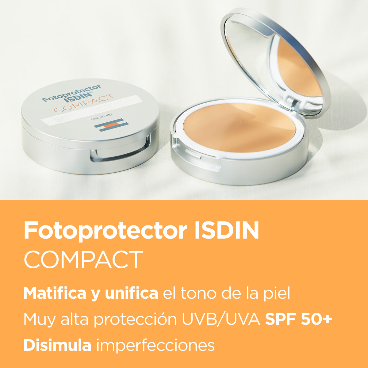Isdin Fotoprotectorcompact Spf 50+ 10 G