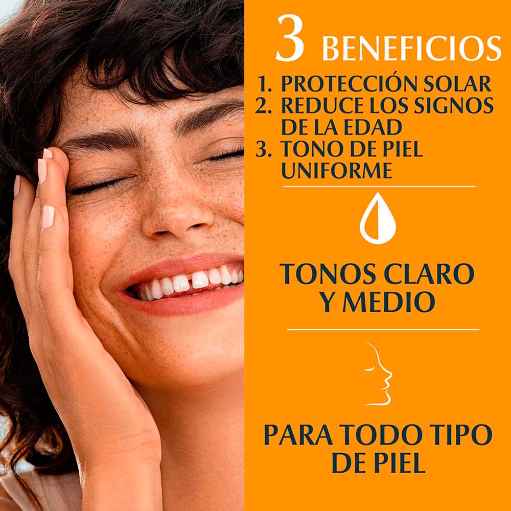 Eucerin Protector Solar Photoaging Control Tinted Tono Medio 50 Ml