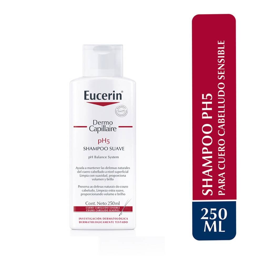 Eucerin Ph5 Shampoo Suave Dermo Capillaire 250 Ml