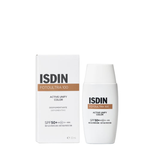 Isdin Fotoultra 100 Active Unify Color Spf 50+ 50 Ml