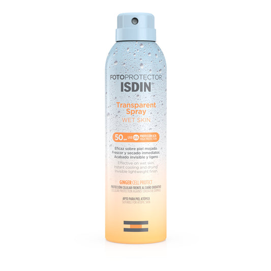 Isdin Fotoprotector Transparent Spray Wet Skin Spf 50+ 250 Ml