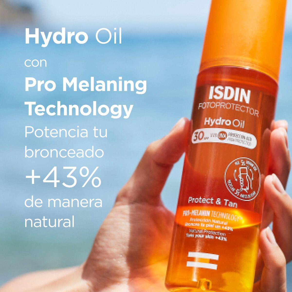 Fotoprotector Isdin Hydro Oil Spf 30+ 200 Ml