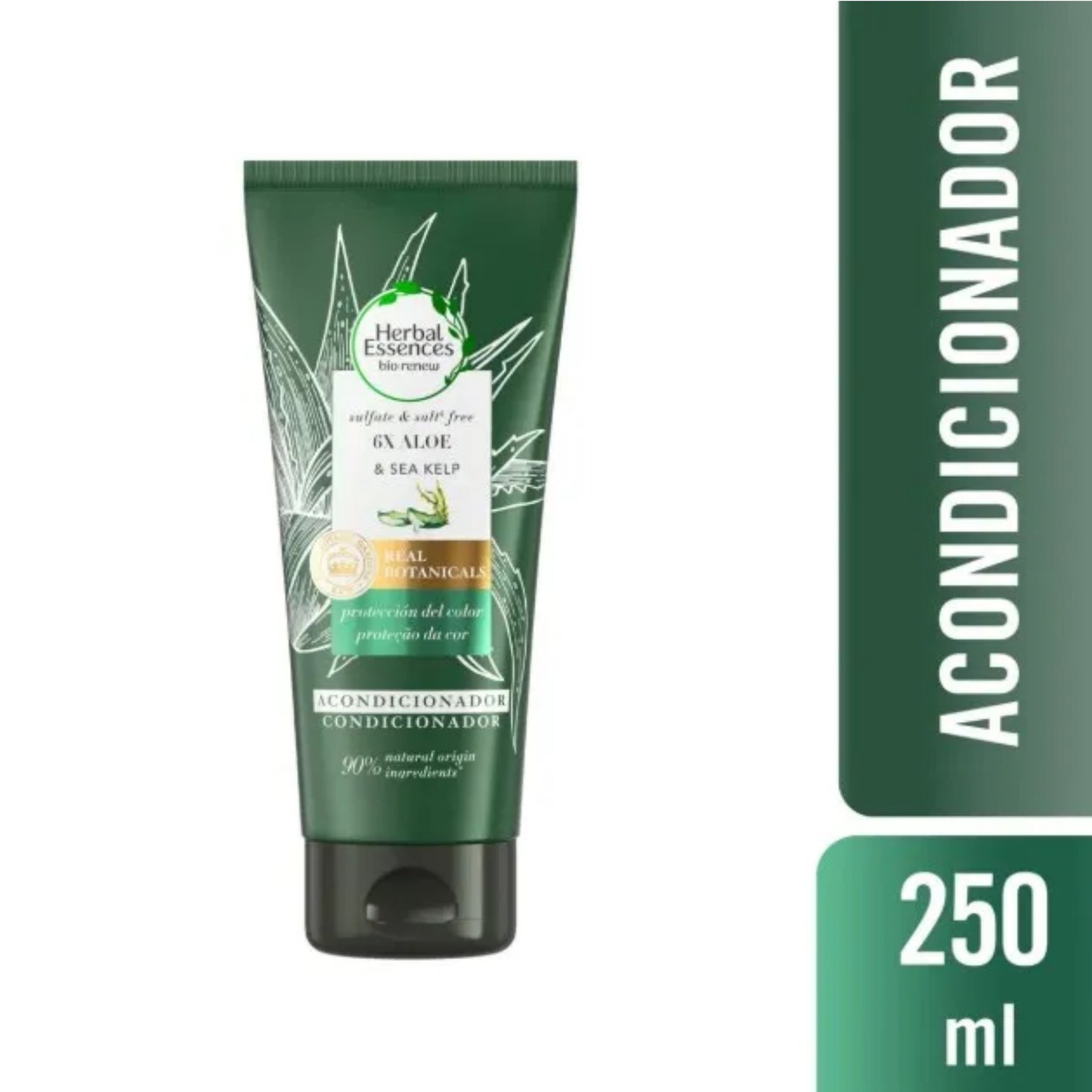 Acondicionador Herbal Essences 6X Aloe y Algas Marinas 250 ml