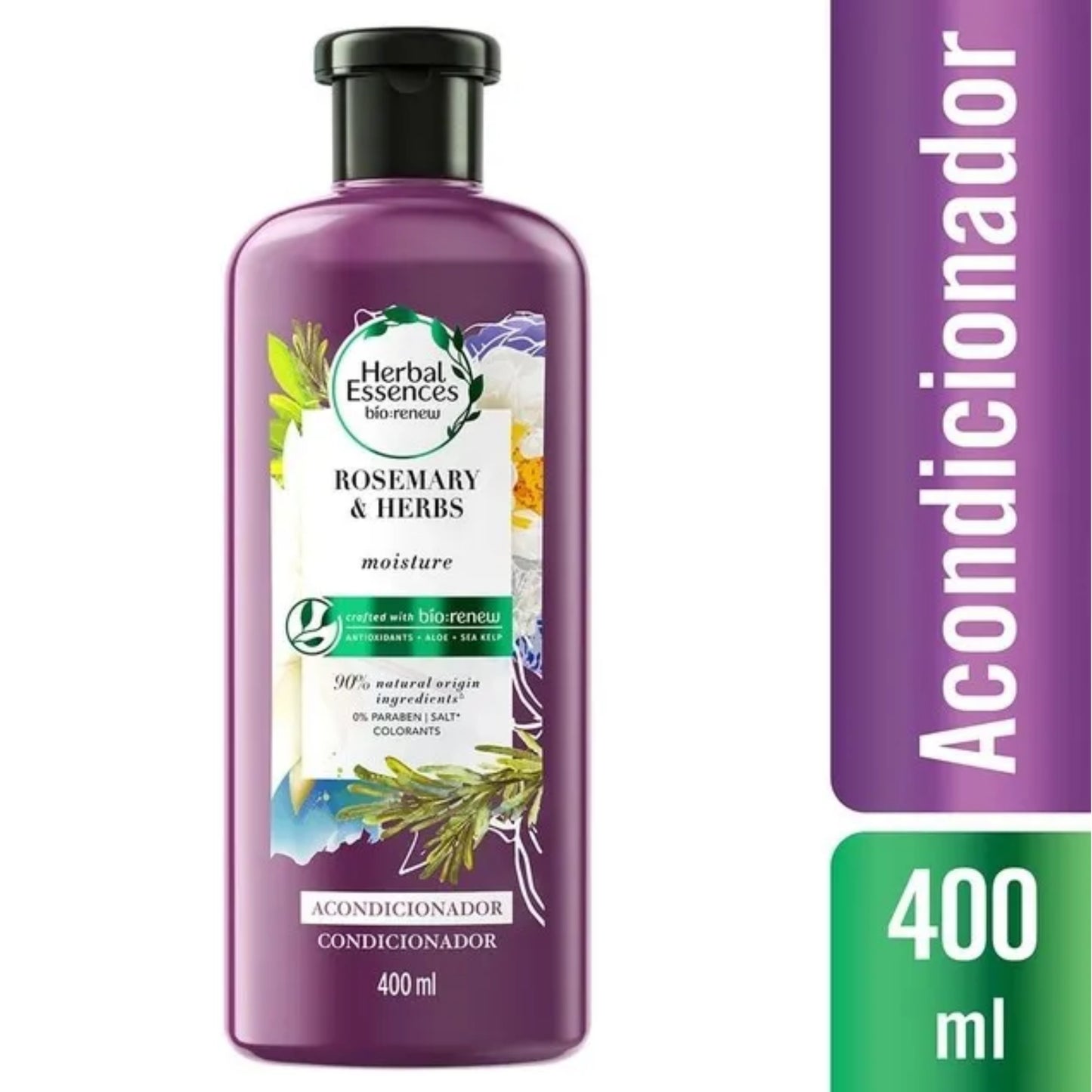 Acondicionador Herbal Essences Romero y Hierbas 400 ml