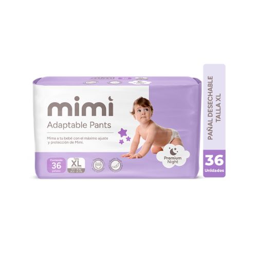 Pañales Mimi Adaptable Pants XL 36 Und