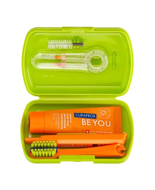 Set de Viaje Ortho Curaprox Verde