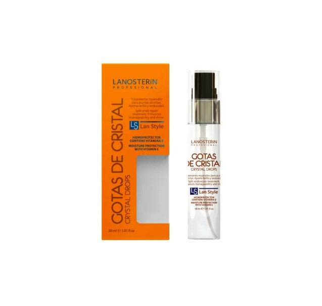 Tratamiento Reparador de Puntas Gotas de Cristal Lanosterin 30 Ml