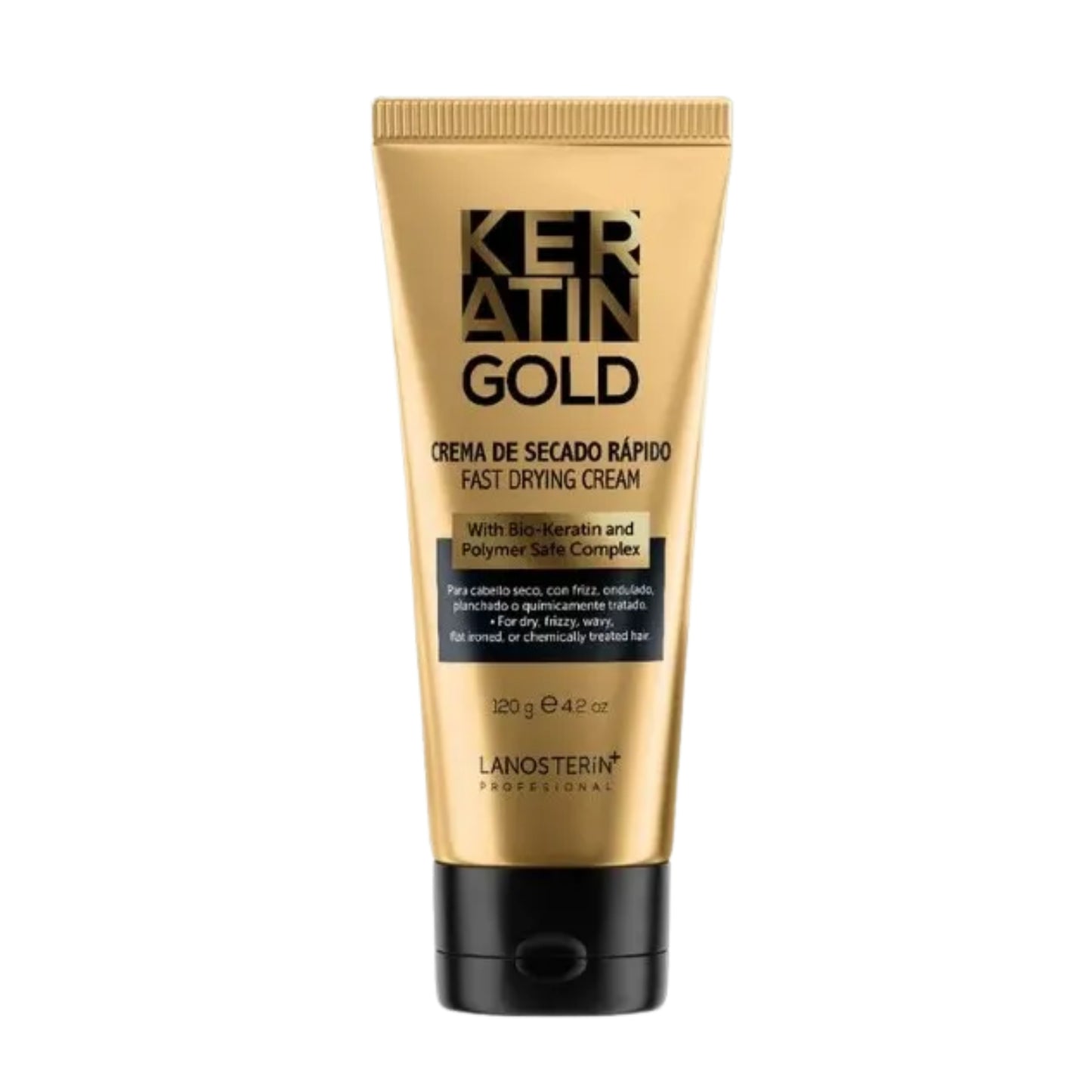 Crema de Secado Rápido Keratin Gold 120 G