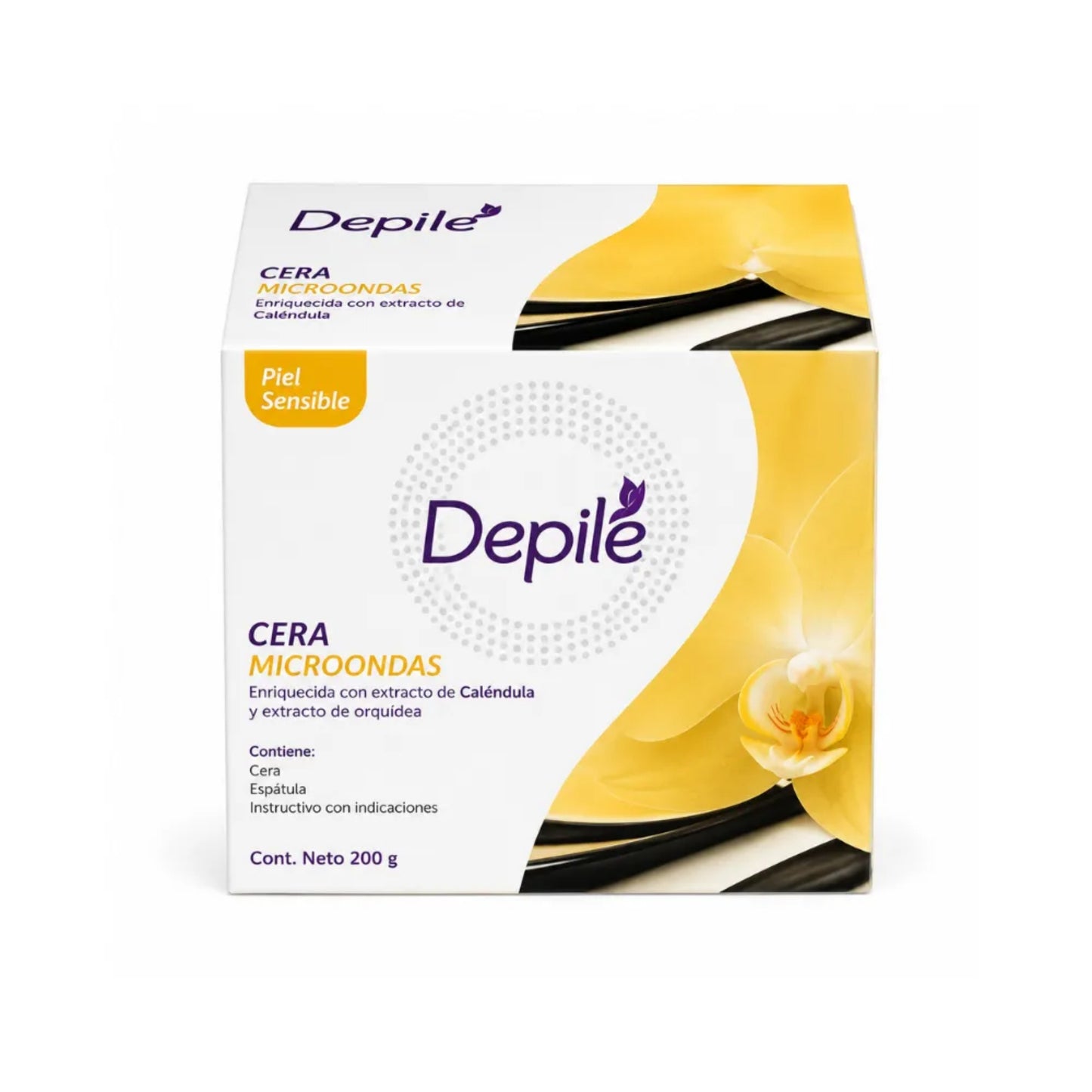 Depilé Cera Microondas Depilatoria Vainilla - Piel Normal 200 Gv