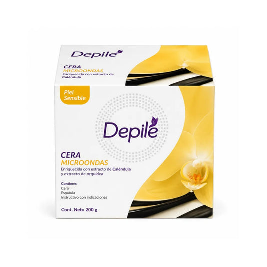 Depilé Cera Microondas Depilatoria Vainilla - Piel Normal 200 Gv