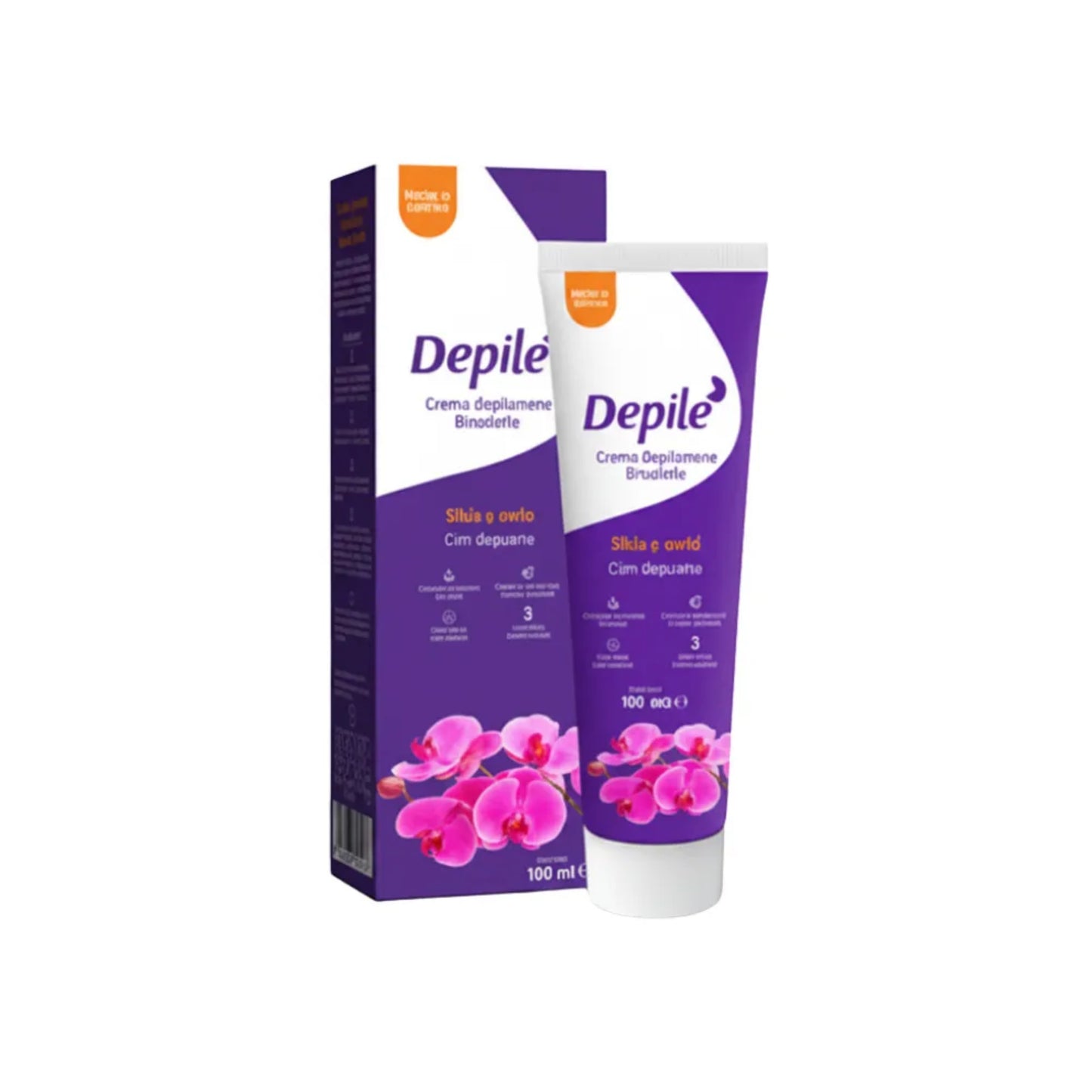 Depilé Crema Depilatoria Brasileña Orquidea 100ml