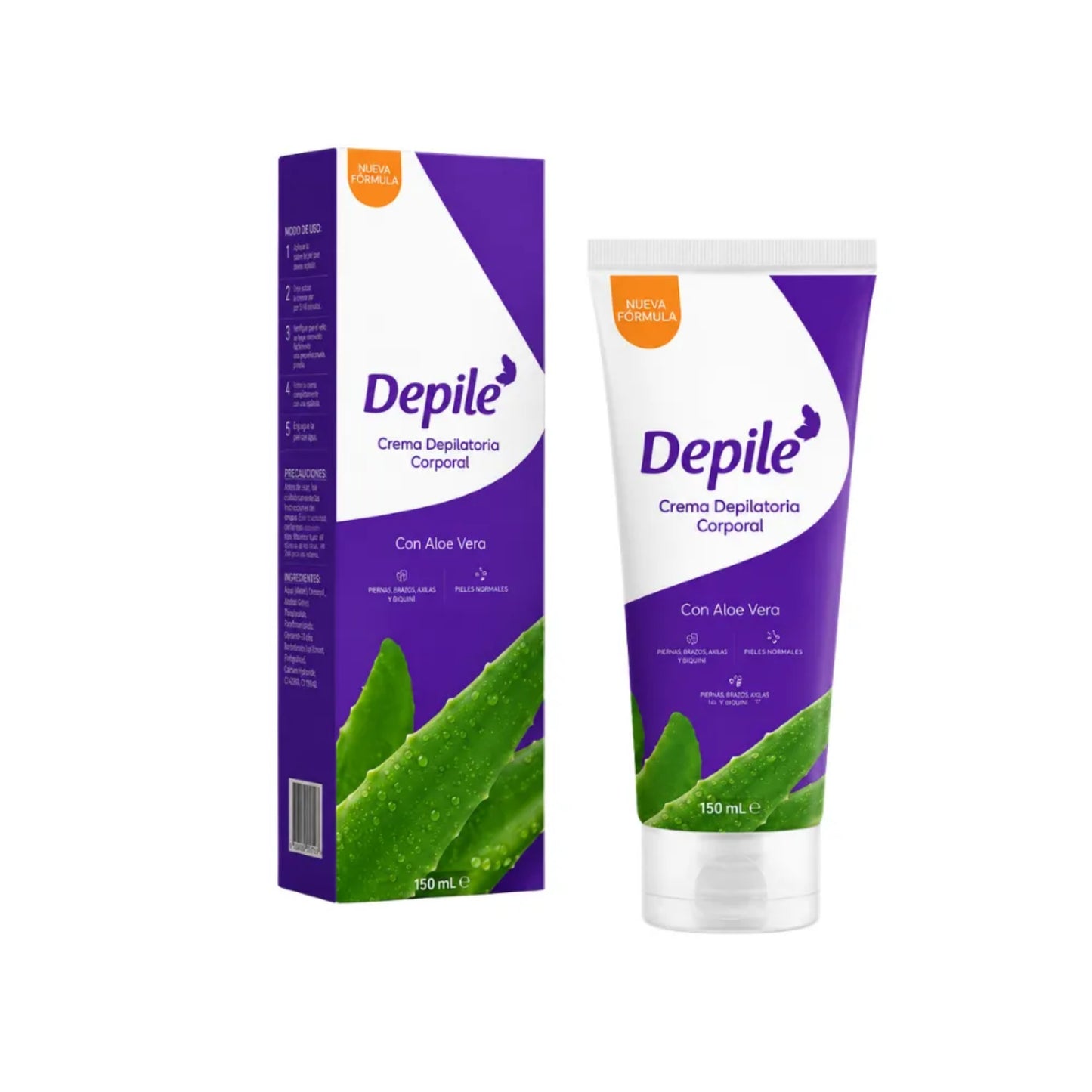 Depilé Crema Depilatoria Corporal Aloe 150 Ml