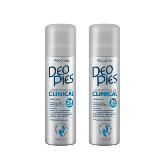 Dúo Deo Pies Clinical Desodorante Para Pies 260 Ml