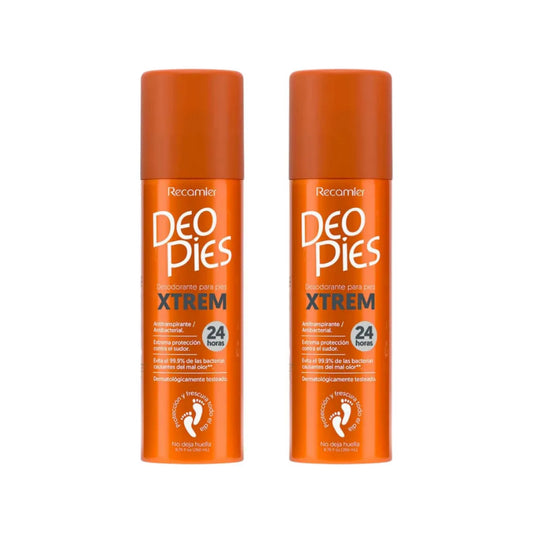 Dúo Deo Pies Xtrem Desodorante Para Pies 260 Ml