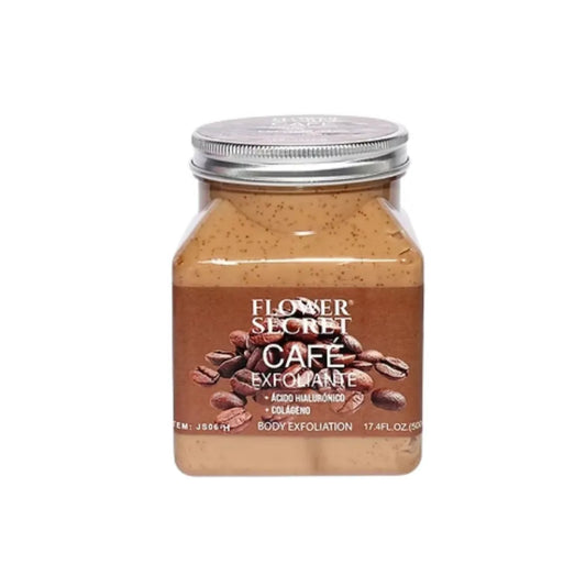 Exfoliante Corporal Flower Secret Café 500 Ml