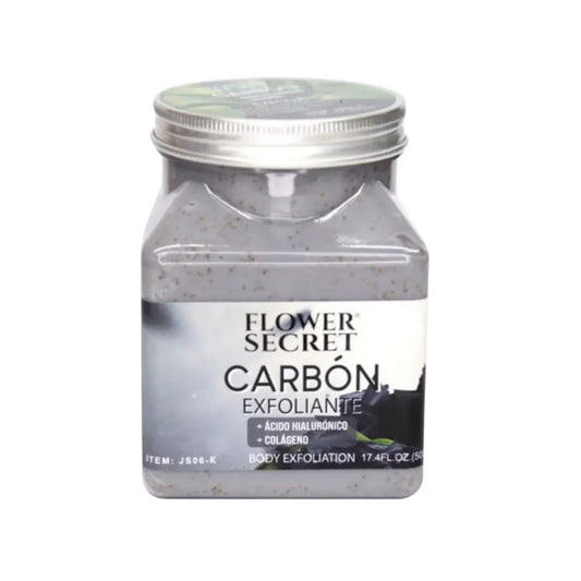 Exfoliante Corporal Flower Secret Carbón 500 Ml