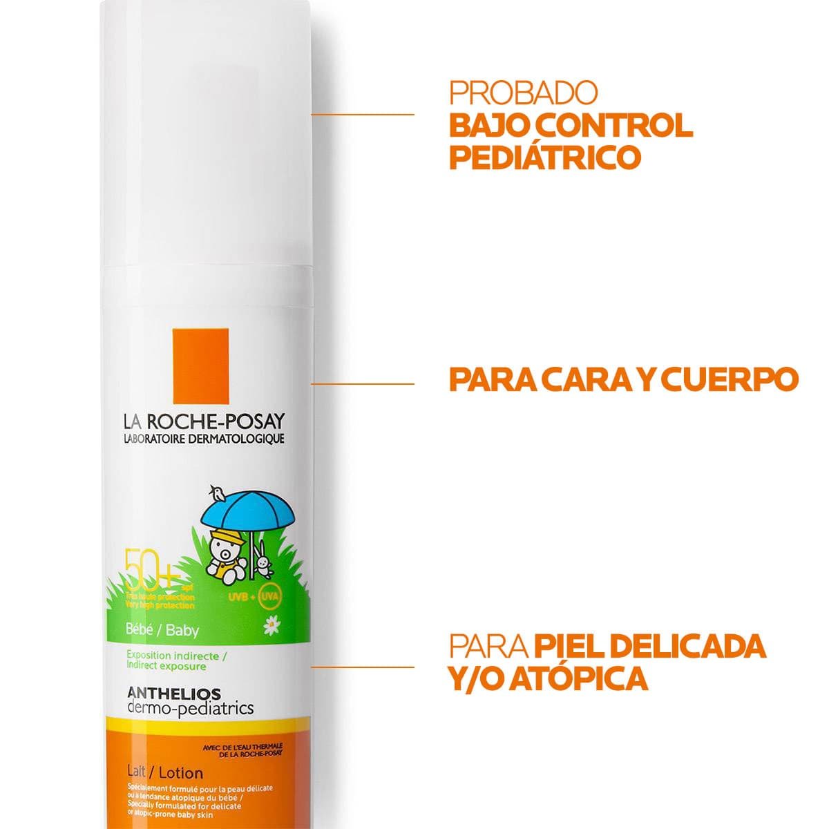 La Rosched Posay Anthelios Protector Solar Bebés FPS 50+ 50 Ml