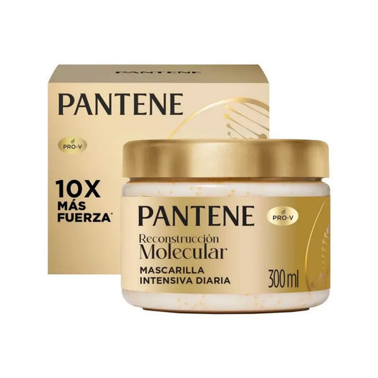 Mascarilla Intensiva Diaria Pantene Reconstrucción Molecular 300 Ml