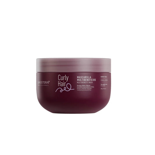 Mascarilla Para Rizos Multibeneficios Lanosterin Curly Hair 300 G