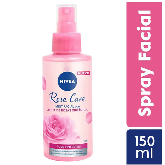 Mis Facial Hidratante Nivea Rose Care 150 Ml