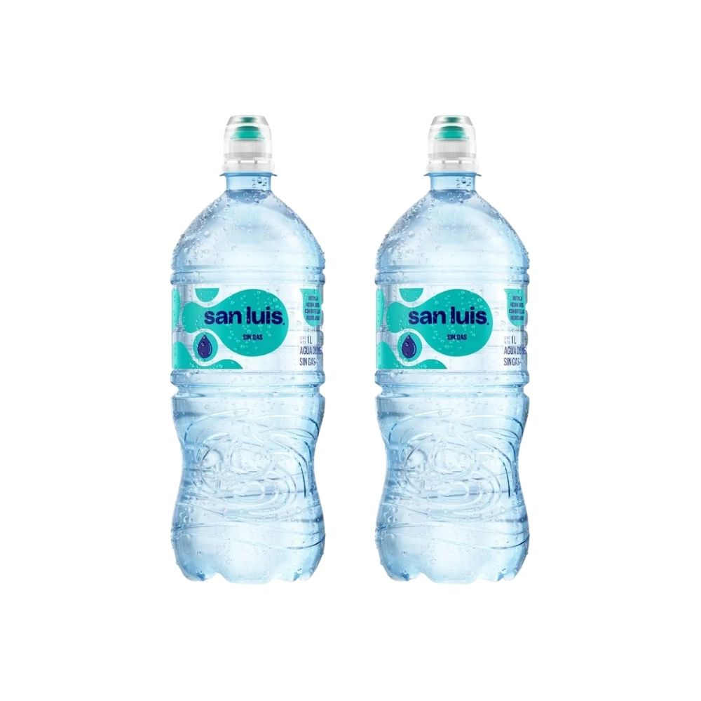 Pack Agua San Luis Sin Gas 1 L 2 Und