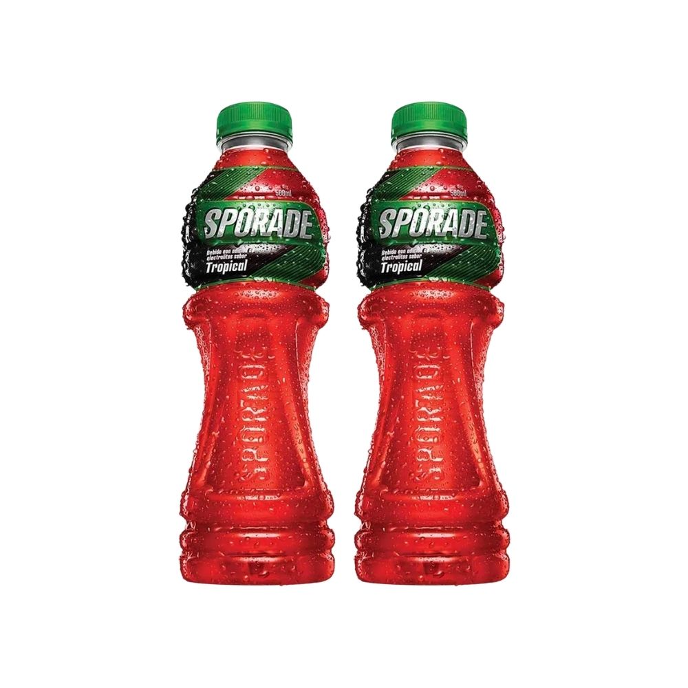 Pack Sporade Tropical 500 Ml 2 Und
