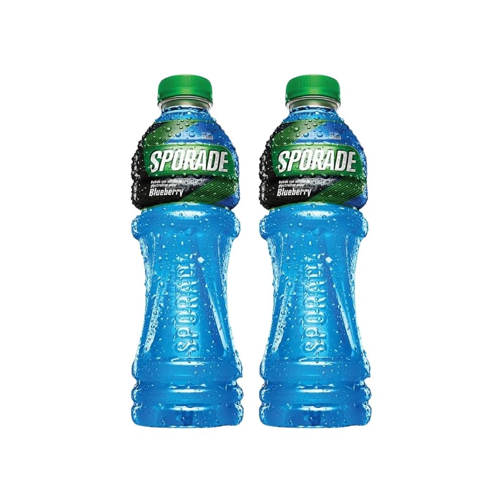Pack Sporade Blueberry 500 Ml 2 Und