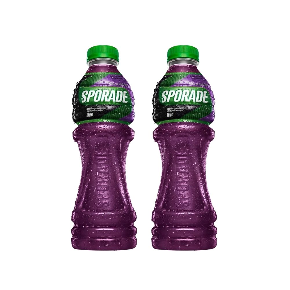 Pack Sporade Uva 500 Ml 2 Und