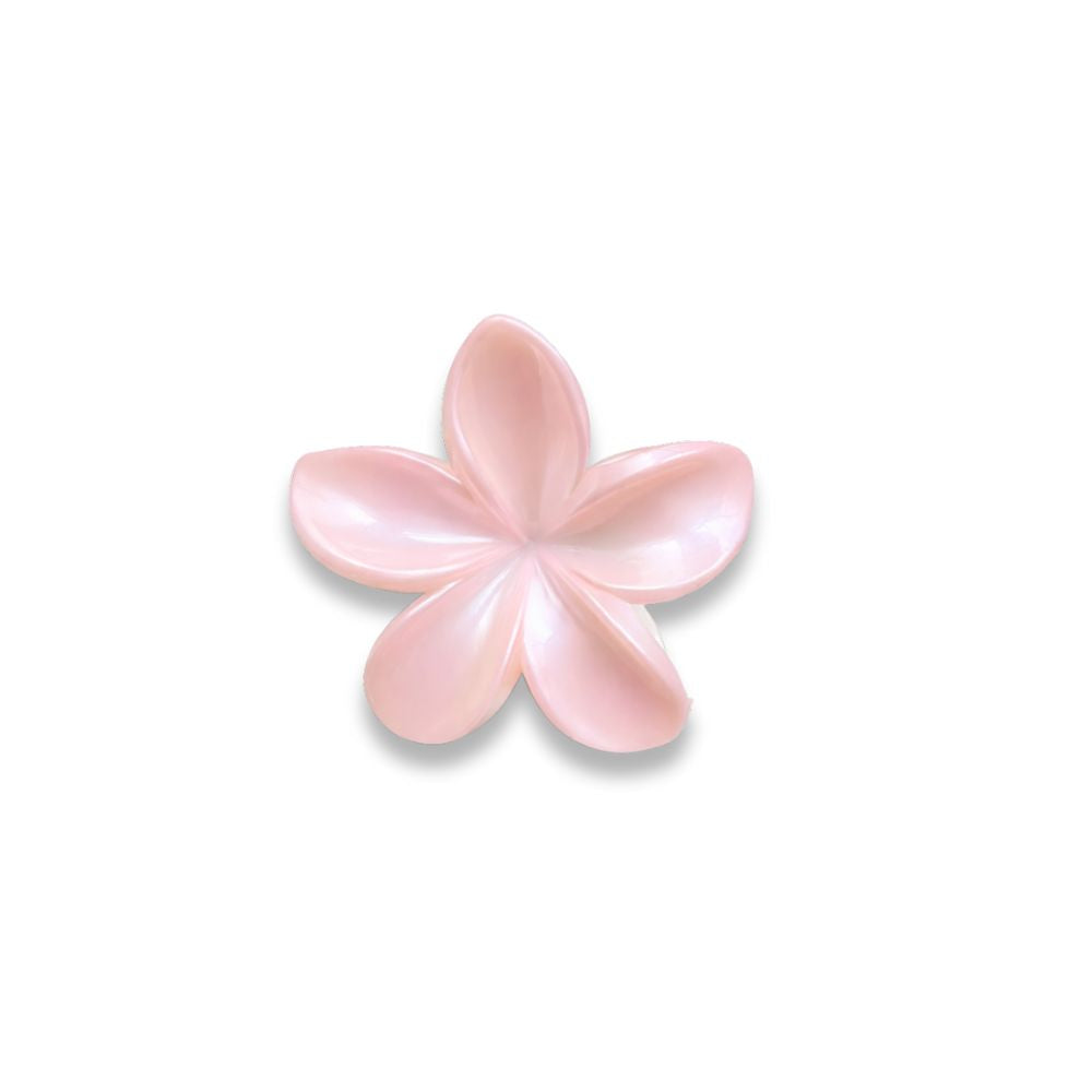 Gancho para el Cabello Flor Rosa Perlado 1 Und
