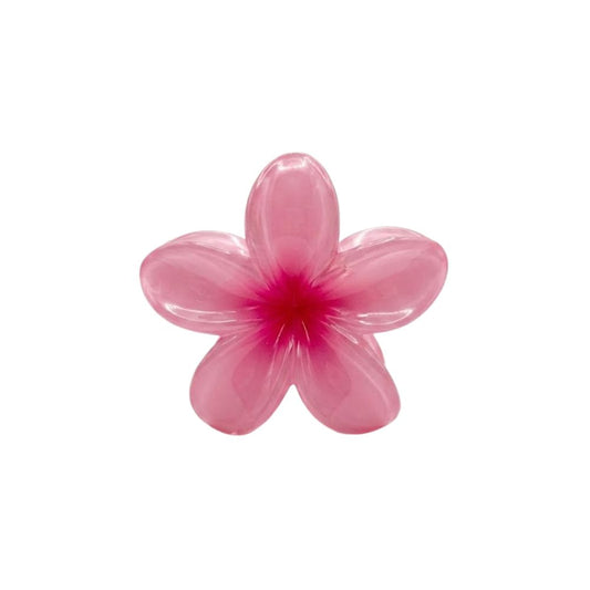 Gancho para el Cabello Flor Rosa y Fresa 1 Und