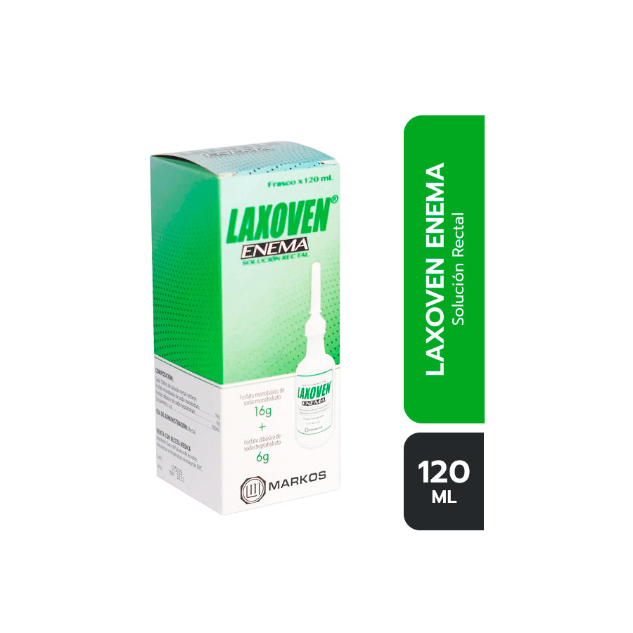 Laxoven Enema Solución Rectal 120 Ml