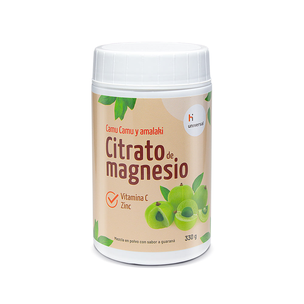 Citrato de Magnesio con Amalaki, Zinc y Vitamina C 330 G