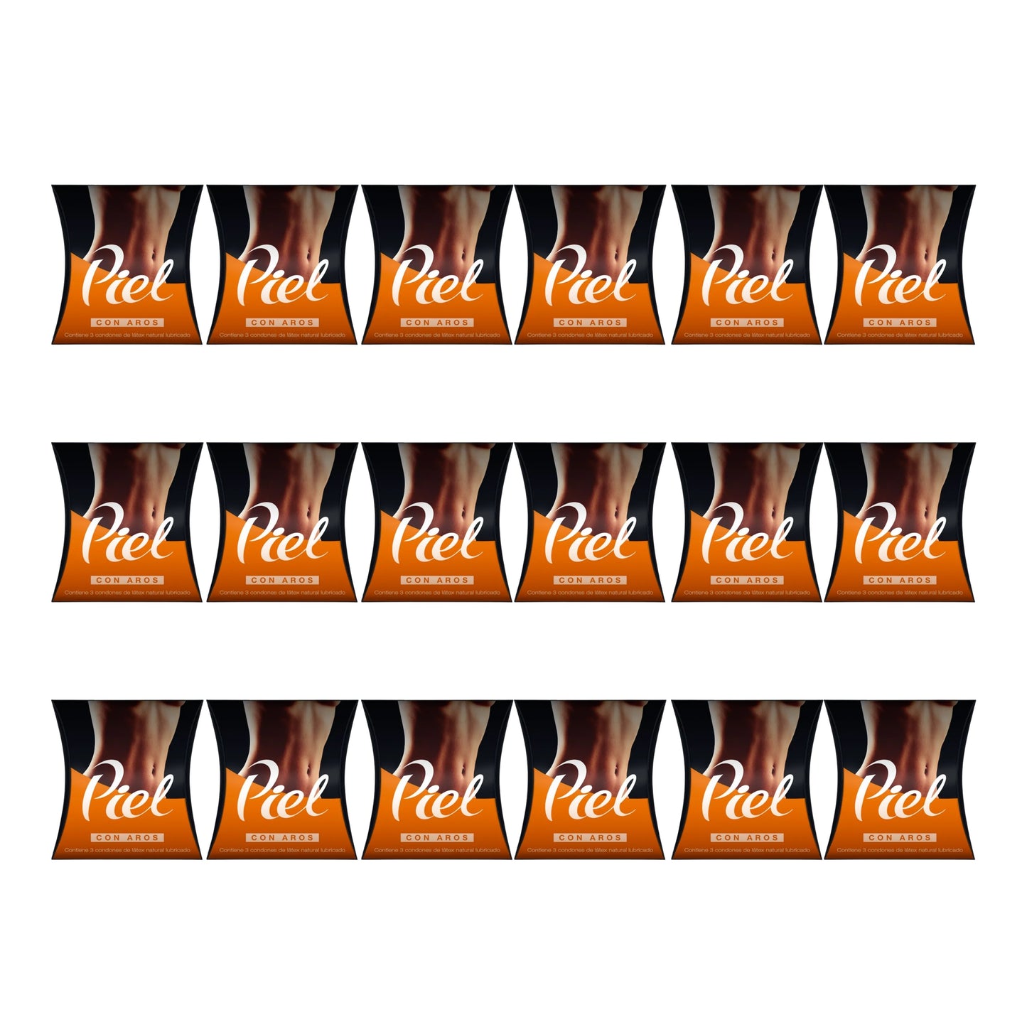 Pack Condones Piel Aros 54 Und