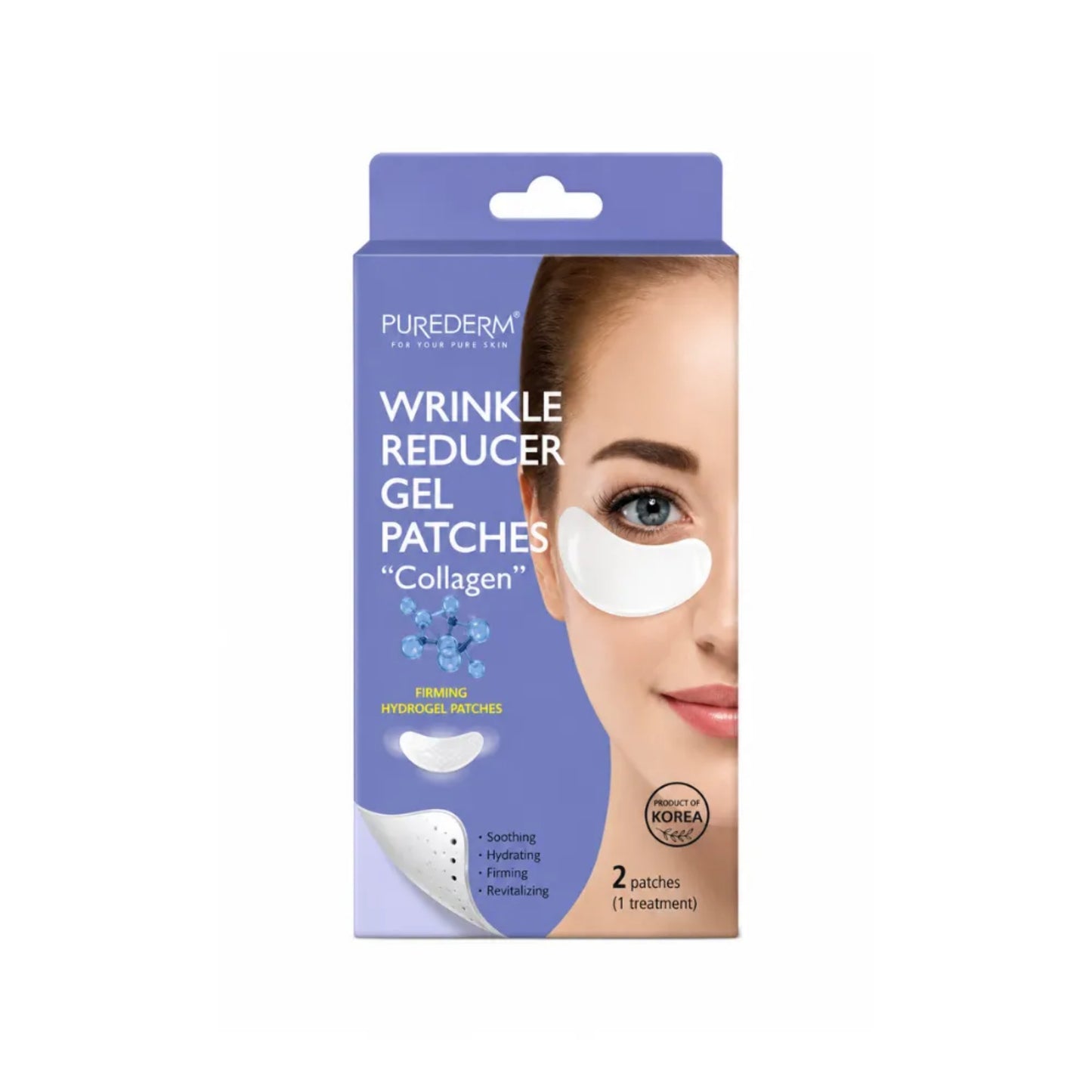 Parches de Gel para Ojeras Purederm 2 Und