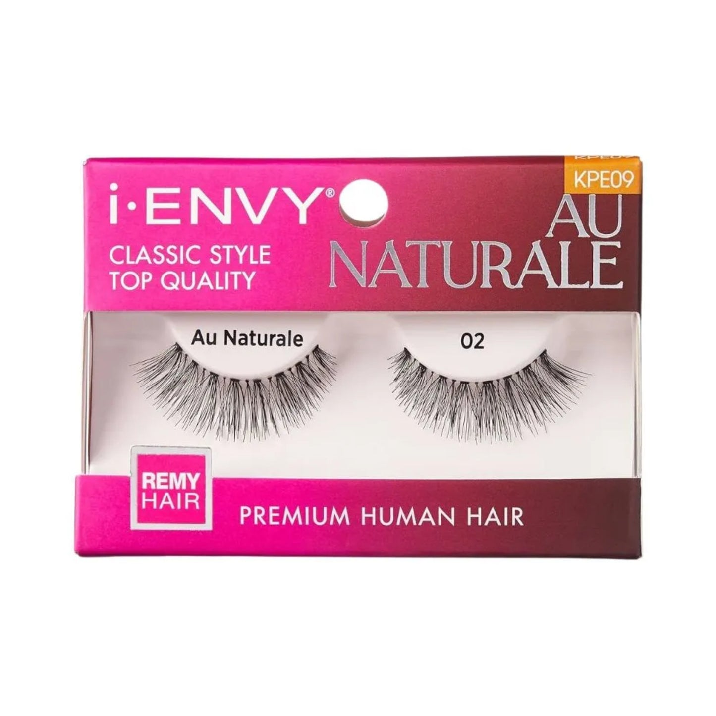 Par de Pestañas en Tira I. Envy Au Naturale 02 KPE09 1 Und