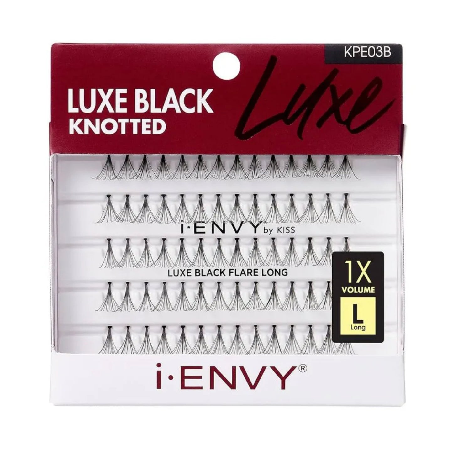 Pestañas Individuales I. Envy Luxe Long 1x Volume L KPE03B 70 Und
