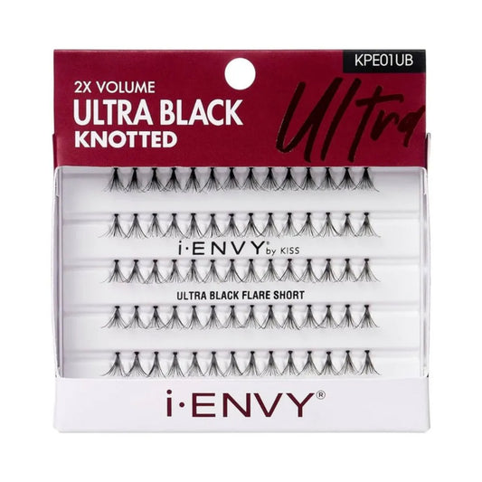 Pestañas Individuales I. Envy Ultra Black Short 1x Volume S KPE01UB 70 Und