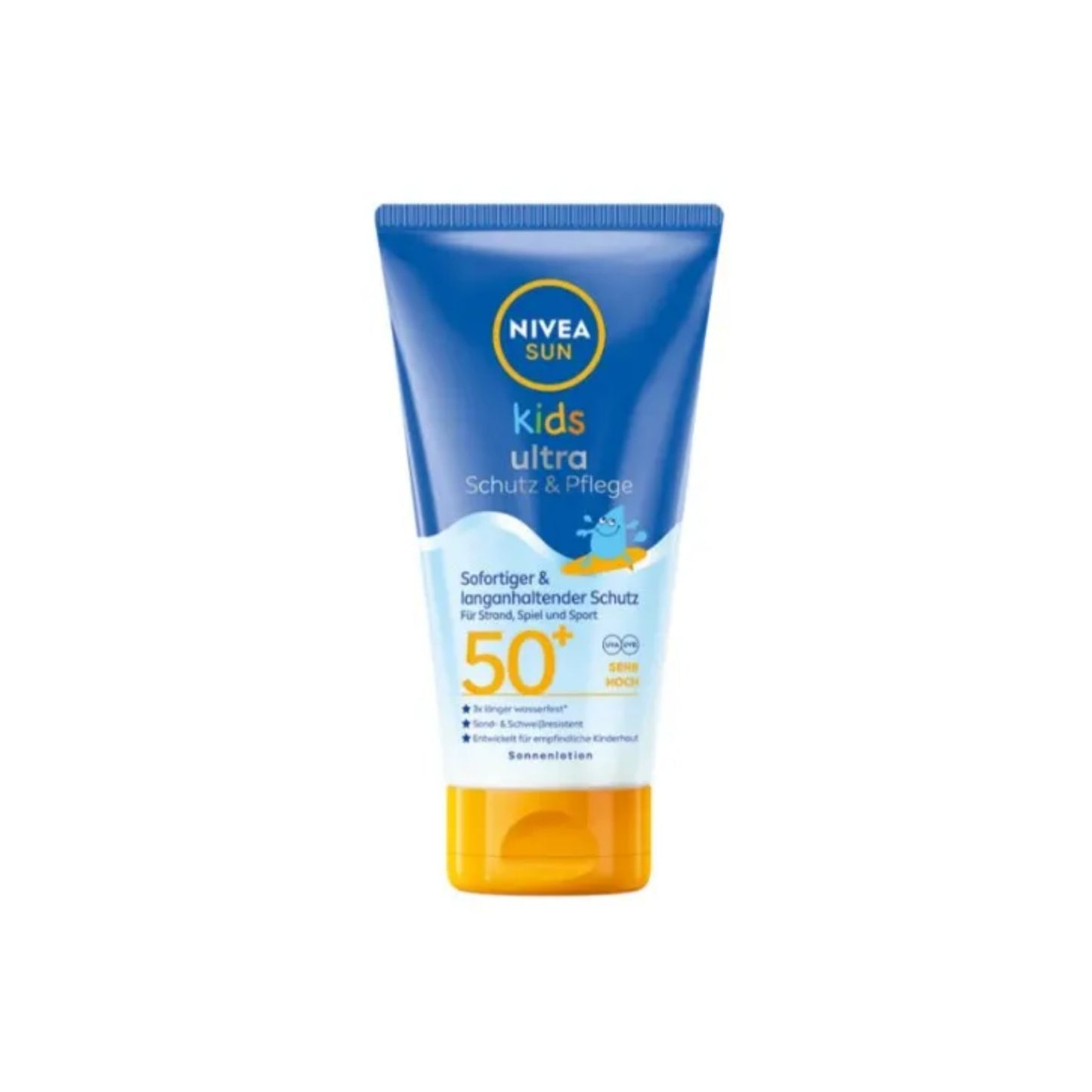 Protector Solar Infantil Ultra Protect E Hidratante Nivea Sun Kids · Producto Alemán · 150 Ml
