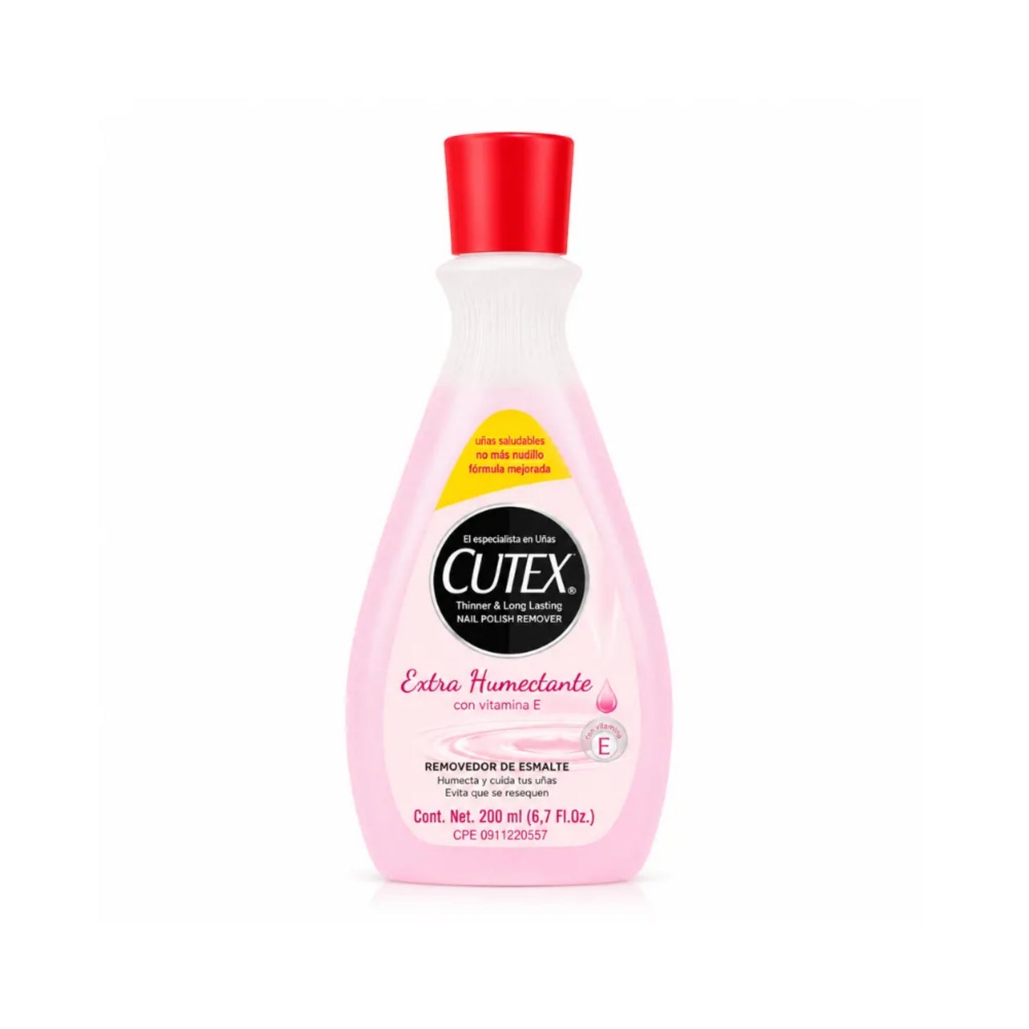 Quita Esmalte Cutex Extra Humectante 200 Ml