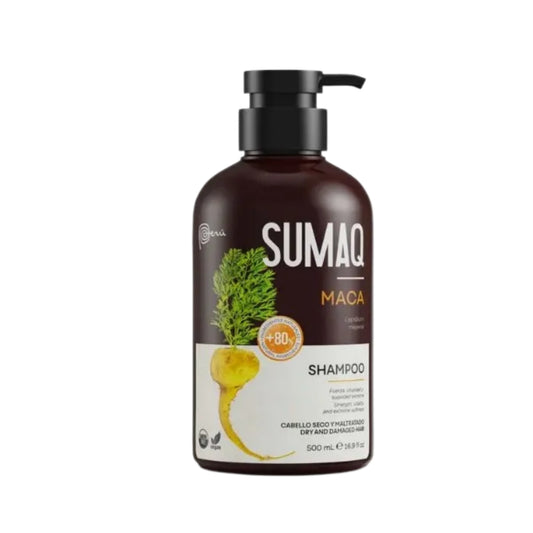 Shampoo Capilar Cabello Seco y Maltratado Maca Sumaq 500 Ml