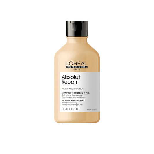 Shampoo Loreal Absolut Repair Serie Expert 300 ml Reparación Cabello Dañado