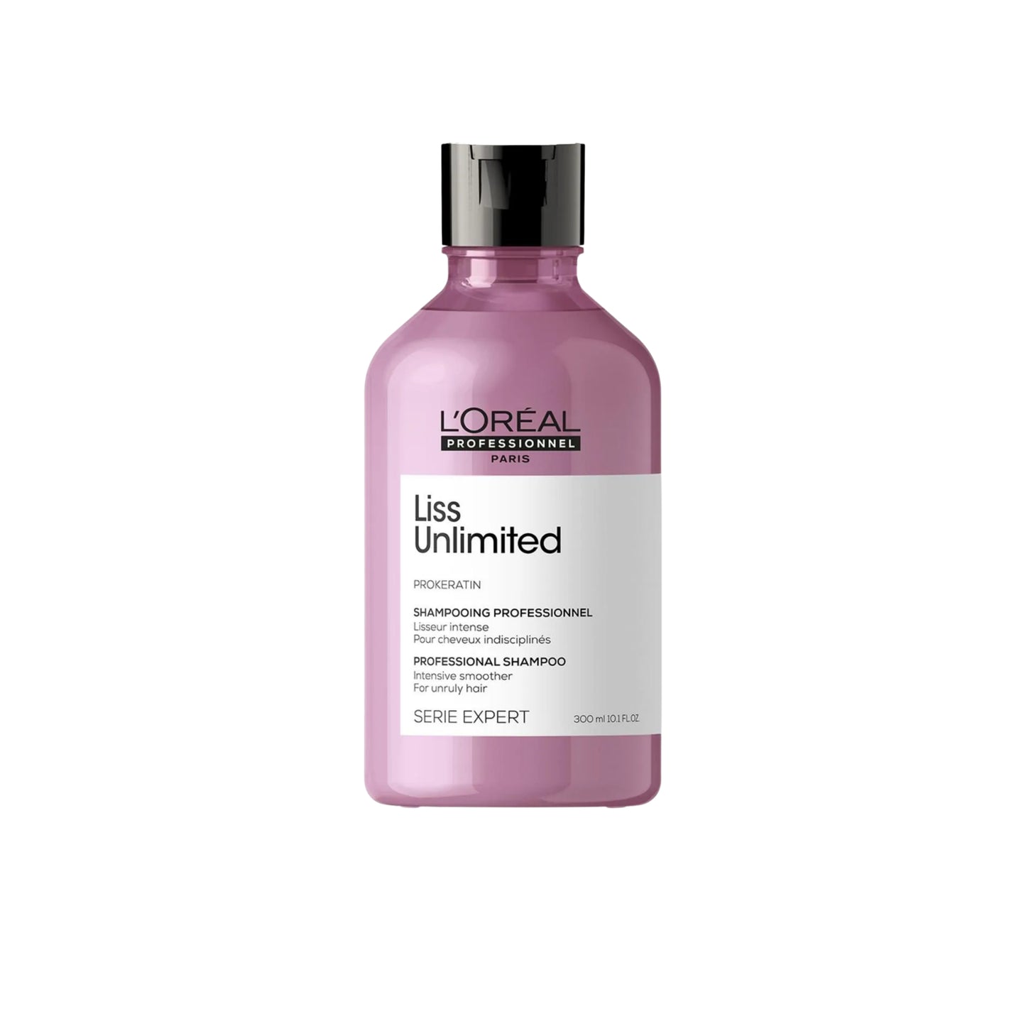 Shampoo Loreal Liss Unlimited Serie Expert 300 ml Control Frizz Cabello Rebelde