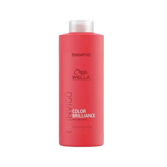 Shampoo Para Cabello Teñido Color Brilliance Wella Invigo 1000 ml Cuidado del Color