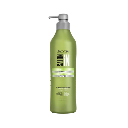 Shampoo Salon In Keratin Ultra Force Fortalecimiento Intenso 1000 Ml