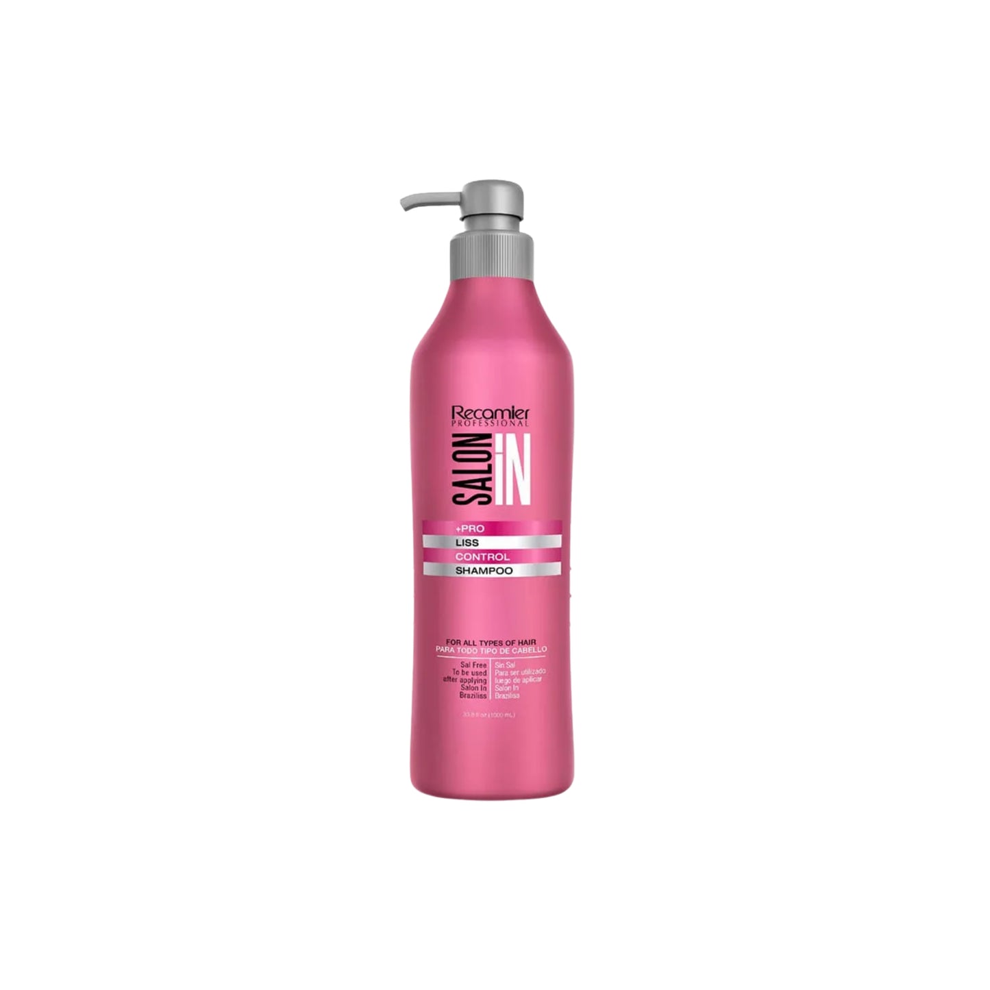 Shampoo Salon In Liss Control Disciplina y Control 1000 Ml