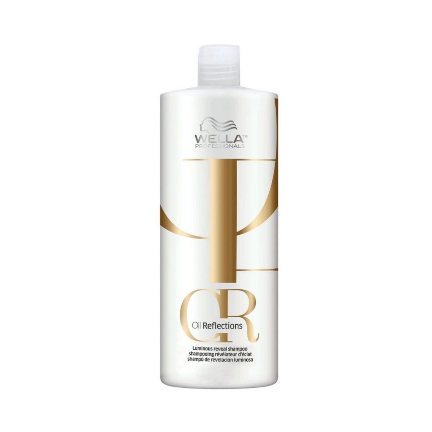 Shampoo Wella Oil Reflections 1000 ml Brillo y Suavidad Cabello