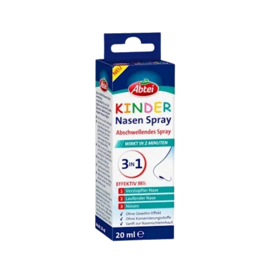 Spray Nasal Infantil Abtei · Producto Alemán · 20 Ml